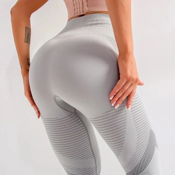 2021 Problemfri Leggings Kvinder Yoga Pants Plus Size Push-Up Leggings Sport Women Fitness Sport Kvinder Tights Mesh Fitness Bukser, Legins