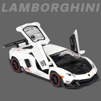 Nye 1:32 Lamborghinis LP-700 Aventador Bil Legering Sports Model Støbt Super Racing Løfte Halen Varm Bil Hjulet For Børn Gaver