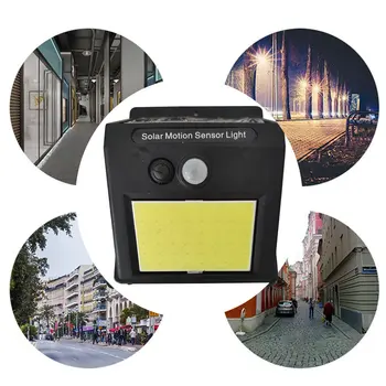 LED Solar Light Menneskelige Krop Induktion væglampe Motion Sensor Gade Lampe Induktion Lys