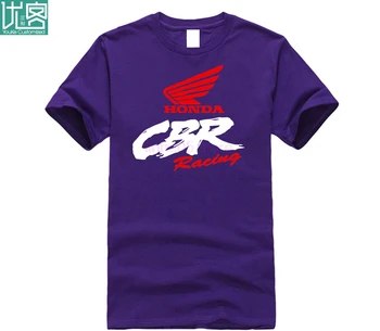 2021 Mode Japansk Bil CBR Motorcykel trykt Logo Sort T-Shirt Størrelse S - 5XL t-shirt