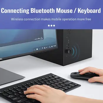 USB Bluetooth-5.0 Dongle BLE Low Power Adapter til PC-Hovedtelefon-Sender Lyd Mus Laptop Tastatur-Modtager