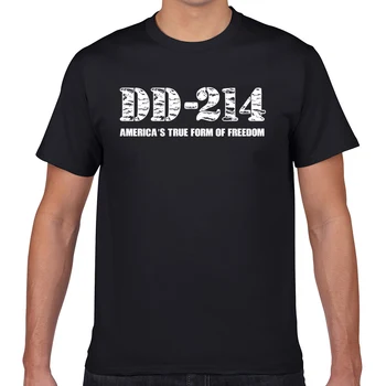 Toppe, T-Shirt Mænd dd 214 frihed design til mænd og kvinder, veteraner Sexet Harajuku Nørd Brugerdefinerede Mandlige Tshirt XXXL