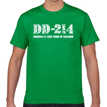 Toppe, T-Shirt Mænd dd 214 frihed design til mænd og kvinder, veteraner Sexet Harajuku Nørd Brugerdefinerede Mandlige Tshirt XXXL