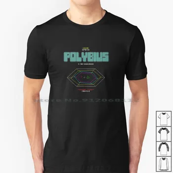 Polybius Spoof Gaming Tee T-Shirt, Bomuld, Gaming, Arcade Teori