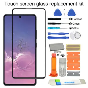 Professionel Telefon Front Touch Screen Glas Linse Udskiftning Kit til Samsung Galaxy NOTE 10 Lite/S10 Lite/S20 FE