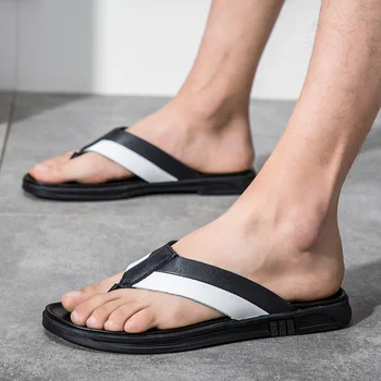 Sandale Homme Ete Zapatillas Verano Mænd Sneakers til Sommer Sandaler til Mænd Sandaler og hjemmesko Sko Klip-Klappere Herre Tøfler