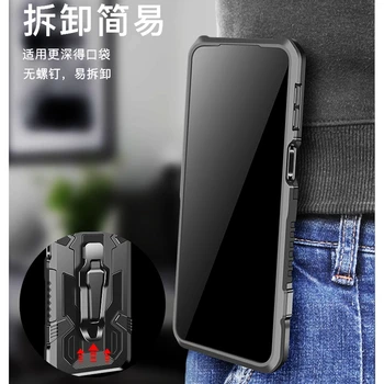 Heavy Duty Stødsikkert Armor Case Til Samsung Galaxy Note 20 Ultra Note 10 Plus Dækning Bælte Klip Stå Telefonen Sag Note 20 Ultra