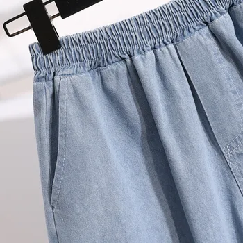 Koreansk Mode Casual Shorts Jeans Plus Size Kvinder Tøj Bunde 5XL Bukser Baggy Denim Szorty Pantalones De Mujer Sommeren Nye