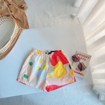 Koreanere Spædbørn Tøj Sæt Sommer Baby Piger Bomuld Blomster Shirts med Bukser Småbørn Toppe Søde Bluser Børn Casual Tøj