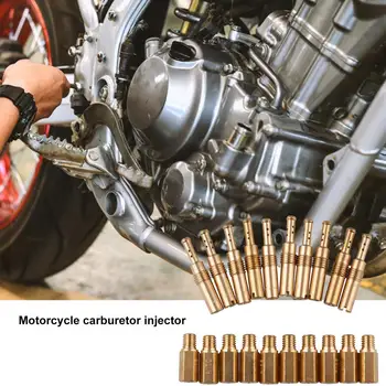 1 Sæt Karburator Jet Kit Universal Anti-korrosion Kobber Professionel Vigtigste Stofbrugere Dyse Kit til PWK PE Keihin CVK Tilbehør.
