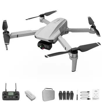 KF102 Sammenklappelig GPS 4k Drone-Kamera, 2-Akse Gimbal Professionel Anti-Ryste luftfotografering Børsteløs Quadcopter