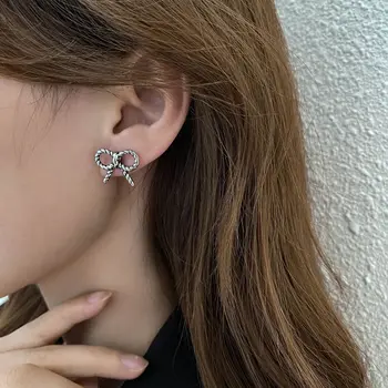 GUANGYAO Nye Mode Pearl Zircon Temperament Øreringe til Kvinder Geometriske Perle Øreringe I 9-delt Sæt 2021 Europæiske Amerikansk Stil