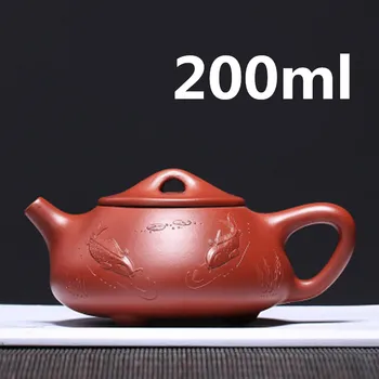 2020 Teteras Håndlavet Te Pot Zisha Tekande Kinesisk Porcelæn Yixing 200ml Niannianyouyu Hu New Ankom Autentisk Drop Shipping