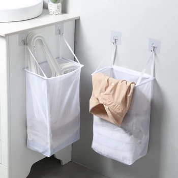 Bærbare Væggen Hænger Husstand Vasketøjskurve Undertøj Badeværelse Af Høj Kvalitet Tøjvask Storage Rack