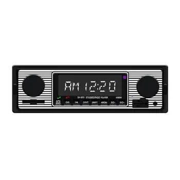 24V Universal Car MP3 Bluetooth-kompatibel Afspiller Musik U Disk Card Radio W7D7