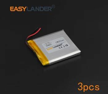 3pcs/Masse 3,7 V 1800mAh 564951 Genopladeligt li-Polymer Li-ion Batteri Til Power bank mobile elektroniske del af DIY Tablet PC GPS PDA