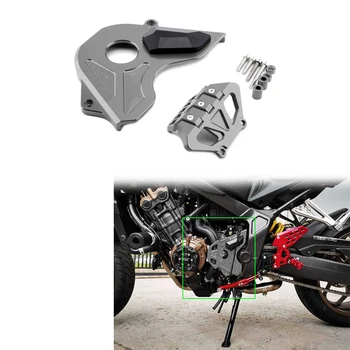 Motorcykel sidedæksel CNC Aluminium Motor Motor Beskyttelse Stator Dækning for Honda CBR650F CB650F CB650R-2020