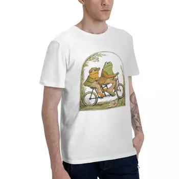 Frø Og Skrubtudse T-Shirt Pure Cotton Crewneck Mænd T-Shirts, Korte, Lange Ærmer Plus Size Classic Shirts Toppe om Sommeren USA Størrelse
