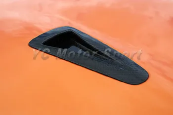 Tilbehør til bilen Carbon Fiber OEM Mat Finish Hætte Scoop 2stk Passer Til 2008-2013 GTR R35 Hætte Scoop Car-styling