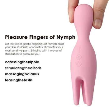 Original Nymfe Sexet Legetøj Til Kvinder Vandtæt Vibrator vagina G-spot Erotisk Voksen Blød Bevægelige Finger Fleksibel Silikone-Vibratorer