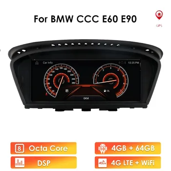 Android Auto Car Multimedia Afspiller til BMW 5 E60 E63 X5 E90 E92 E91 E64 CCC 2004 - 2012-Radio, GPS Bil Afspiller 8core 4G 64G BT 5.0