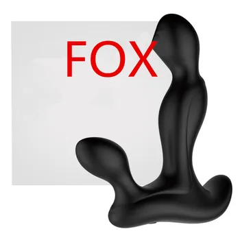 FOX Prostata Massager USB-Opladning, Anal Vibrator Silikone 3 Hastigheder Butt Plug Sex Legetøj til Mænd Anal Plugs Voksen Sex Produkter