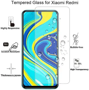 Hærdet Glas Til Xiaomi Redmi Bemærk 9S 9 Pro Max 7 8 K30 K20 8T poco X3 nfc m3 Skærm Protektor Redmi 8 Beskyttende Ikke Glas