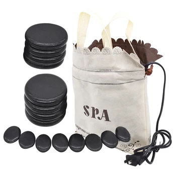 Varme Pose Massage Sten Varmelegeme Bag Kit For Varm Energi Spa-Sten