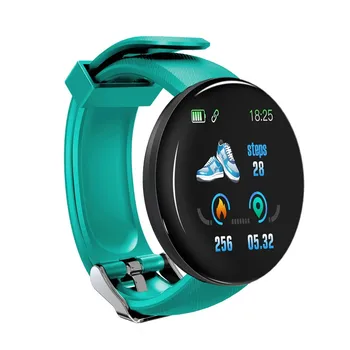 Vandtæt Smart Ur med puls, Blodtryk Smart Armbånd Fitness Tracker Bluetooth Smart Ur til Mænd, Kvinder