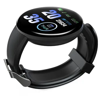 Vandtæt Smart Ur med puls, Blodtryk Smart Armbånd Fitness Tracker Bluetooth Smart Ur til Mænd, Kvinder