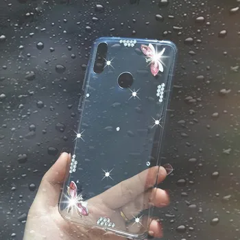 Sag Til Ære 20 lite 10 9X 8A 8B 8X Bling-telefon Tilfældet For Huawei P10-P20 Mate 20 Pro Y5 Prime 2018 Y9 Y6 Y7 pro 2019 Case Cover