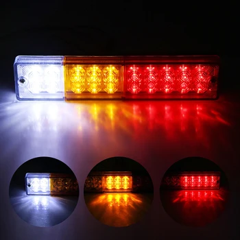 Vandtæt til 20 LED 12V baglygte Bil, Lastbil, Trailer Stop-Bageste Omvendt blinklys Lampe Lys