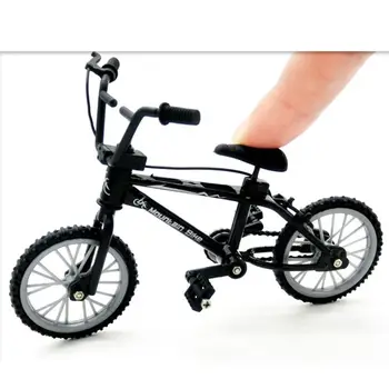 Mini Finger Cykel Sport Sæt Cykel Fingerboard DIY-Kreative Spil Skateboard Legetøj 77HD