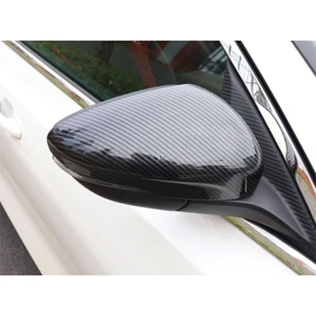 For Ford Focus 19-20 Carbon Fiber Rear View Mirror, Shell sidefløj Rear View Mirror Bag Cover