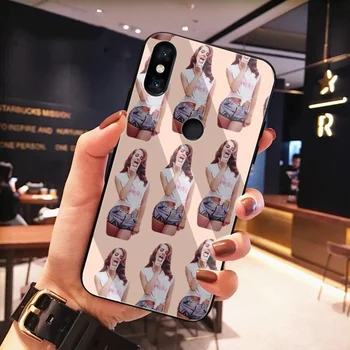 2021 Smarte GLAS Telefon tilfældet For Xiaomi Mi 8 9 F1 A1 A2 5X 6X Dække Lana Del Rey Mona Lisa