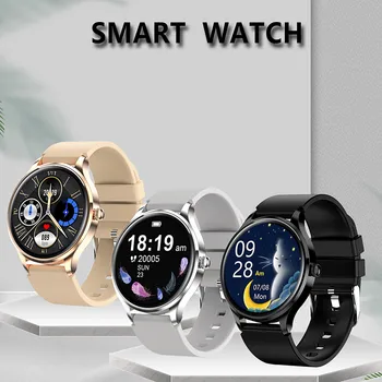 Smart Ur-Pladsen Skærmen puls Sundhed Meter Bluetooth Opkald, der Kører Fitness Motion Vandtæt Ur til Mænd Reloj Hombre