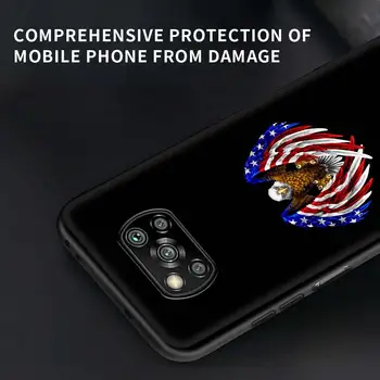 Usa England Flag, Telefon Tilfældet for Xiaomi Mi 11 Ultra 11i Note 10 10'ERE 10T 8 A2-Lite 9 Pro 9TM3 F3 X3 NFC F1 Dække Coque