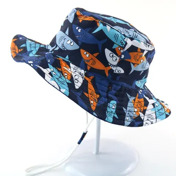 Sommeren Nye solhat Børns Hat Udendørs Alle Matchende Turist-Hat