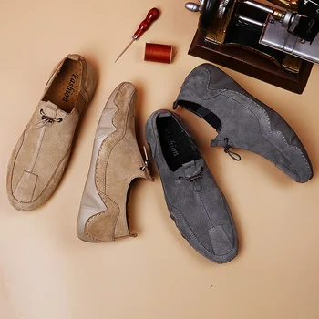 Sort Herre Casual afslappet mode loafers mænd 2020 fladskærms kausale sports salg fritid herre åndbar om til læder hot sport sko