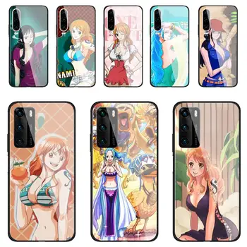 Sexet anime kvinde Telefonen Sagen For Huawei Mate 9 10 lite 20Pro&Hærdet Glas Tilbage Dække For Ære 7A 8X 9 10 V10