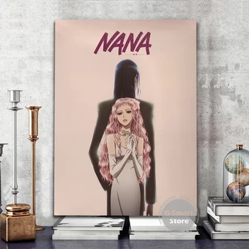 Anime NANA Lærred, Plakat Hjem Decal Kunst Maleri Wall Sticker Til Stue, børneværelse Bar Sofa Baggrund Væggen