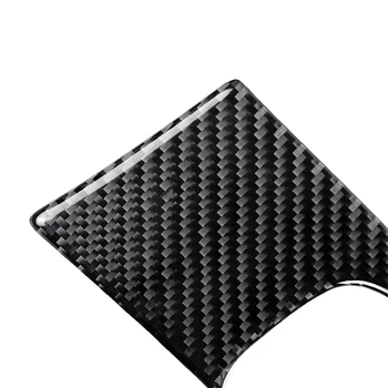 For Cadillac XT5 Ændret Interiør, Carbon-Fiber Bil Gear Shift Mærkat Gear Panel Dækker Trim Dekoration Klistermærker