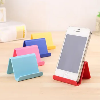Nye Enkle Stil Mobiltelefon Holder Kreative Søde Candy Mini Bærbare Telefoner Fast Indehaveren Storage Rack Hjem