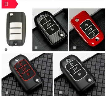 Carbon fiber Legering+Silikone Bil Key Fob Shell Cover Tilfældet For Roewe RX5 I6 Erx5 Ei5 Rx8 RX3 MG6 For MG ZS RX8 Mg 6ZS