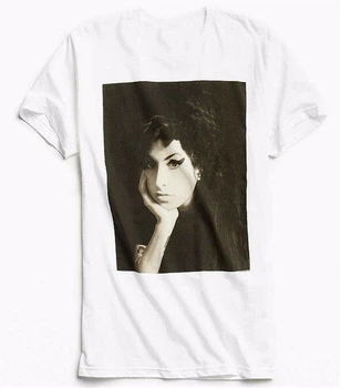 Amy Winehouse Amy Winehouse Foto-T-Shirt Nye Licenseret Og Sjældne Tøj, T-Shirt