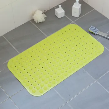 1stk stærkt absorberende badeværelse, non-slip mat bruser mat PVC massage partikel fod mat badeværelse mat