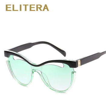 ELITERA i Ét stykke Linse Mode Hule Solbriller Kvinder Trendy Personlighed Solbriller Tendenser 2021 Stil