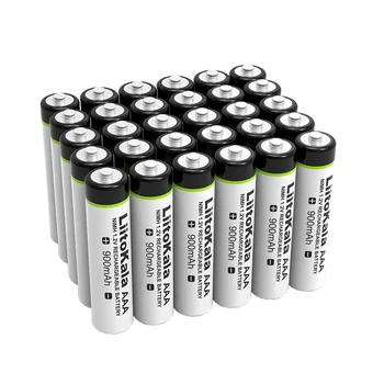 8stk LiitoKala Oprindelige AAA-900mAh 1,2 V NiMH-Batteri Genopladeligt Batteri til Lommelygte, Legetøj,fjernbetjening
