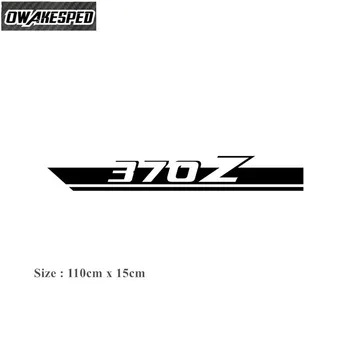 For Nissan 370Z Auto Motor Dæksel Indretning Klistermærker Bil Hætte Bonnet Sport Striber Racing Styling Vinyl Decal
