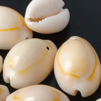 50 Stk/Pose Naturlige Shell Perler DIY Smykker at Gøre Halskæde og Armbånd Tilbehør J60E